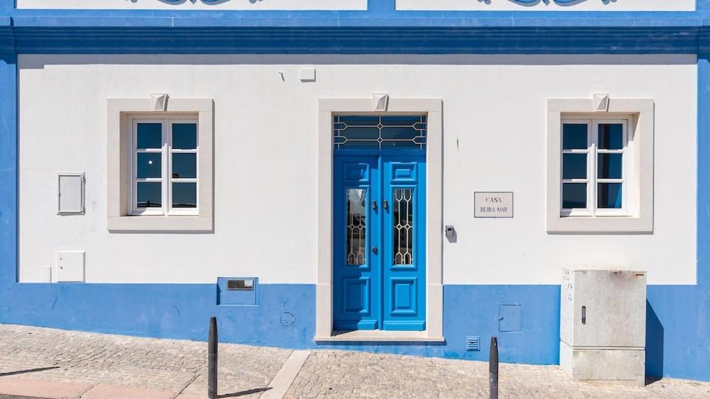 Refurbished Beachfront House, Pool, Ac, Wifi, Albufeira, Sea View Exteriör bild